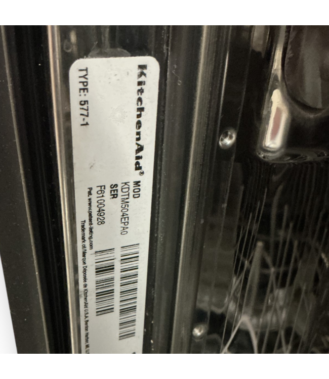 56979 Silver Built-in Dishwasher