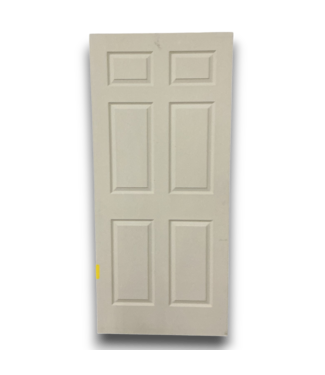 Bud's Warehouse 57003 36x80 Primed Hollow 6 Panel Interior Door Slab