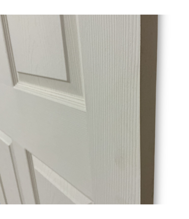 57003 36x80 Primed Hollow 6 Panel Interior Door Slab