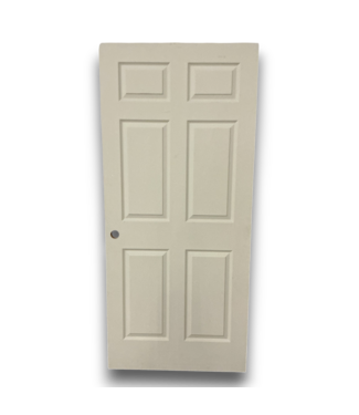 Bud's Warehouse 57006 36 X 80 Hollow Primed 6 Panel Interior Door Slab