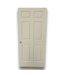 57006 36 X 80 Hollow Primed 6 Panel Interior Door Slab