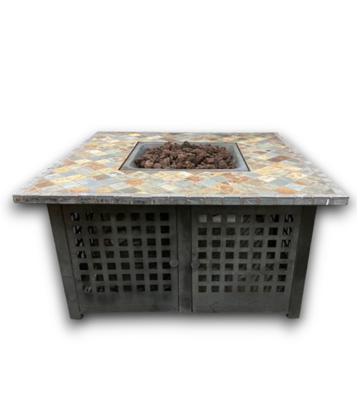Bud's Warehouse 57007 Square Liquid Propane Gas Fire Pit