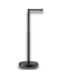 57011 Matte Black Freestanding Single Post Toilet Paper Holder