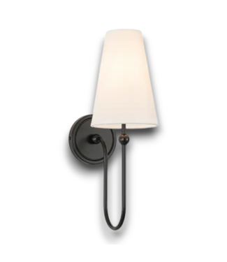 Bud's Warehouse 57015 1-light Black French Cottage Wall Sconce