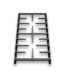 57021 Cast Iron Grate For Gas Range 9" X 30"