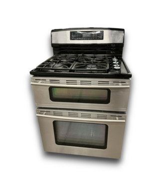 Bud's Warehouse 57024 Dual Fuel Oven Multimode Convection Stainless Steel Range