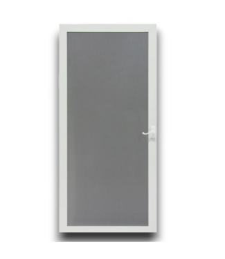 Bud's Warehouse 57027 36 X 81 White Screen Doorr With Hardware