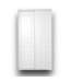 57028 48 X 80 White 2-panel Sliding Closet Doors