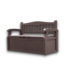 57031 80 Gallon Brown Outdoor Storage Bench