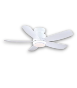 Bud's Warehouse 57045 41” App Controlled White Ceiling Fan With Light