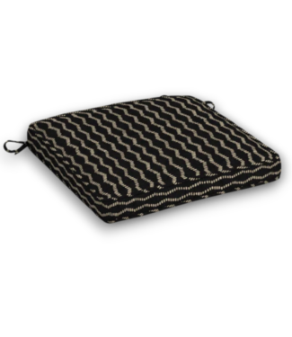 Bud's Warehouse 57049 8-20x20 Black Helix Potion Chair Cushion