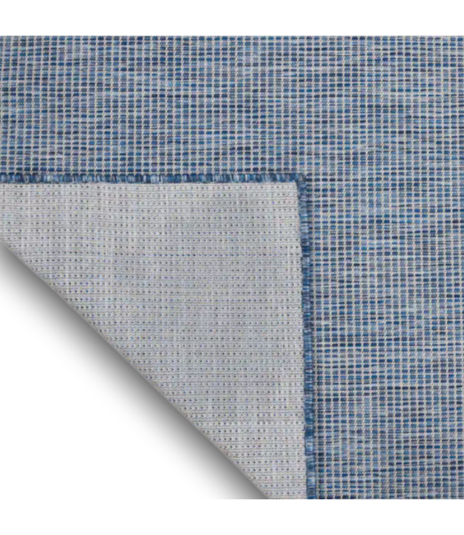 57052 2 X 8 Navy Blue In And Outdoor Runner Rug
