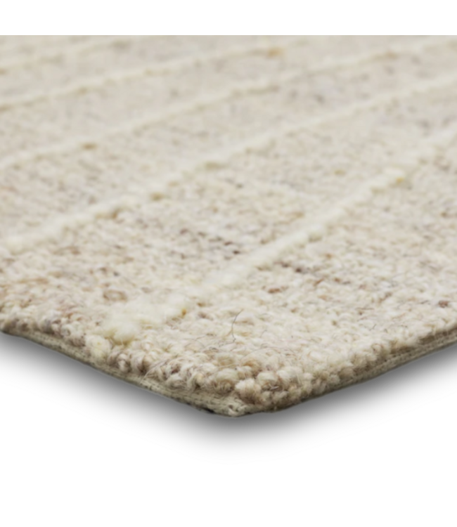 57053 6 X 9 Beige Striped Indoor Area Rug