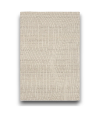 Bud's Warehouse 57053 6 X 9 Beige Striped Indoor Area Rug