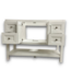 57054 Holly White Bathroom Vanity Base Top Not Included