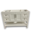 57054 Holly White Bathroom Vanity Base Top Not Included
