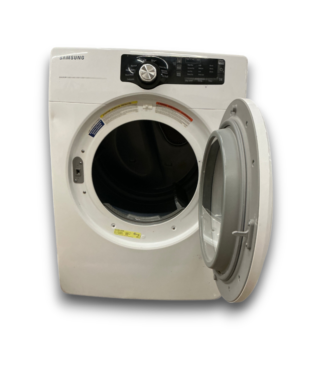 57055 Neat White Electric Dryer With 7.3 Cu. Ft. Capacity