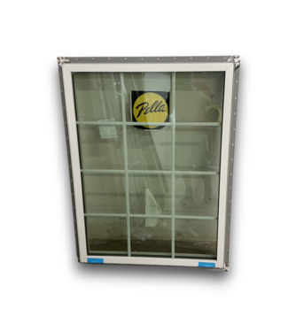 Bud's Warehouse 57061 48 X 36 White Aluminum Fixed Window - Grid