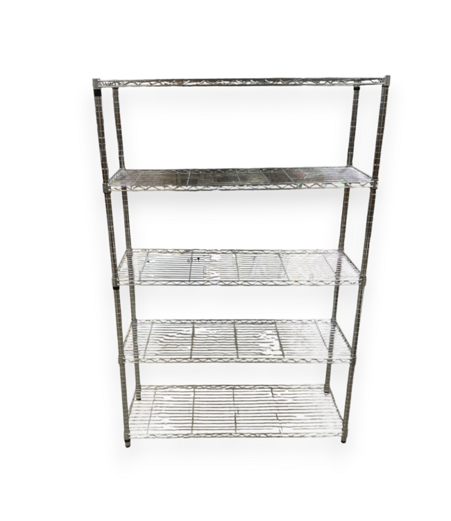 57063 Chrome 5-tier Utility Shelf