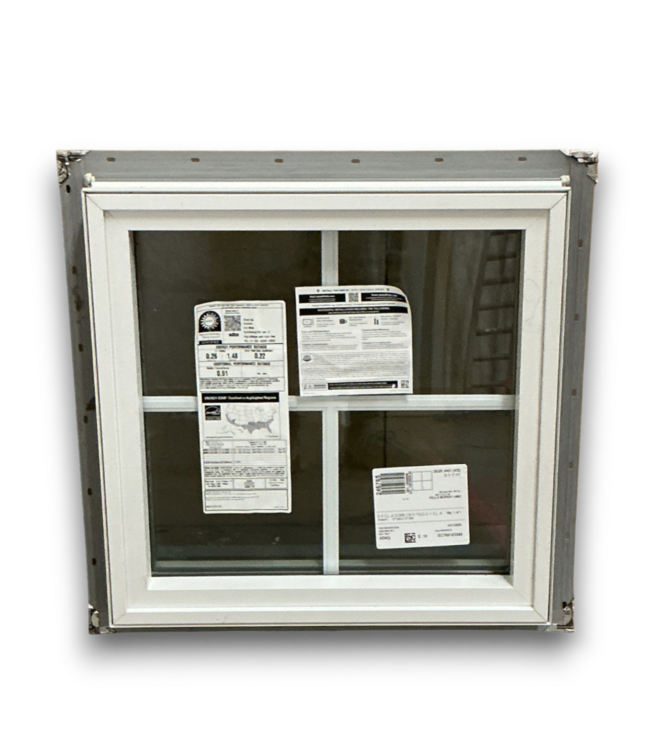 57068 20x20 White Vinyl Fixed Picture Window