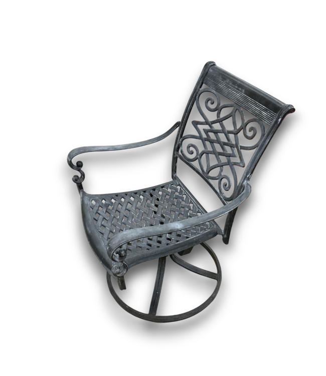57073 Outdoor 360° Swivel Chairs Set Of 2