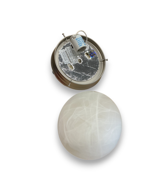57085 Satin Nickel 1-light Ceiling Light