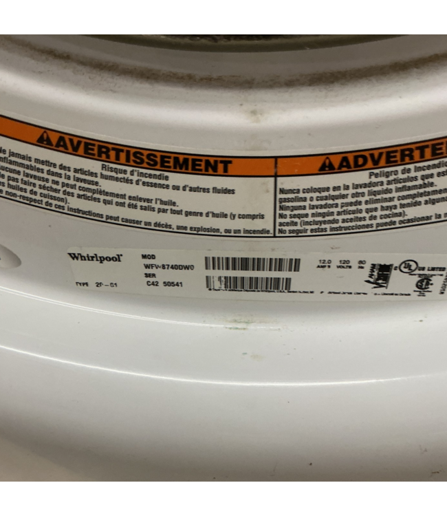 57066 White Front Load Washer 4.3 Cu. Ft.