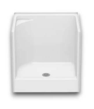 Bud's Warehouse 57090 White Fiberglass Dog Wash Station