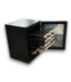 57094 23 X 54 Glass And Stainless Steel Wine Cooler
