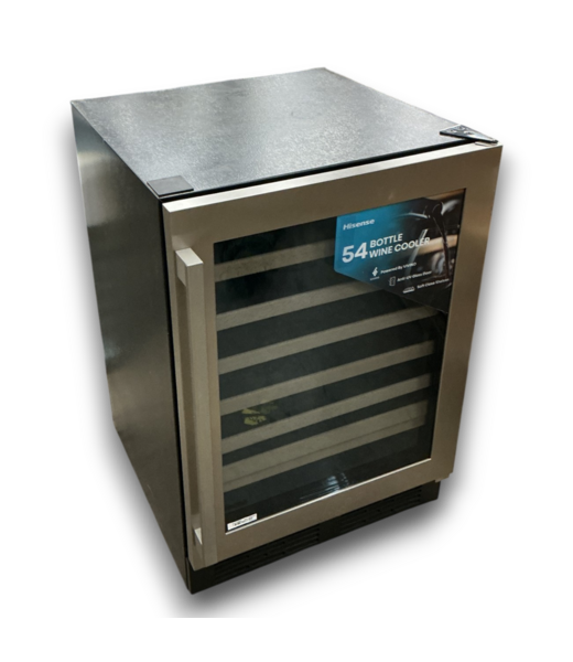 Bud's Warehouse 57094 23 X 54 Glass And Stainless Steel Wine Cooler