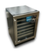 57094 23 X 54 Glass And Stainless Steel Wine Cooler