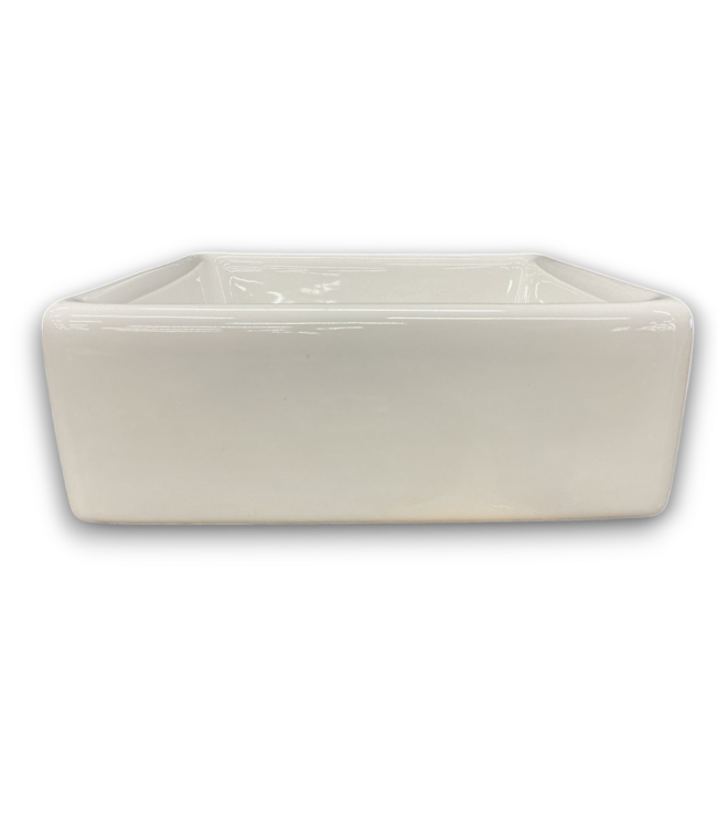 57095 Wilton Vitreous China Vessel Square White Bathroom Sink