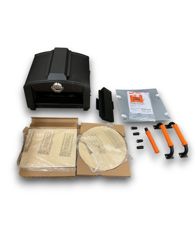 57089 17" On-the-go Conversion Kit Insulated Liquid Propane Pizza Oven