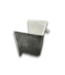 57090 White Fiberglass Dog Wash Station