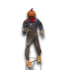 57098 Motion Activated Pumpkin Scarecrow 7'