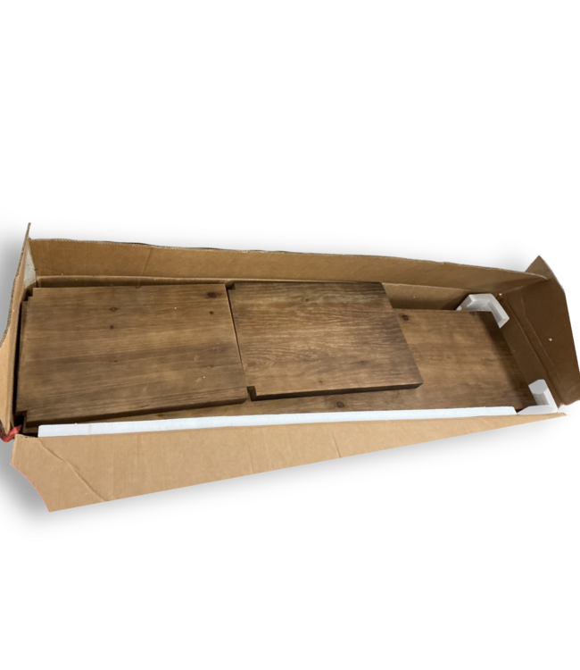 57105 Rustic Wood Tv Stand 63"