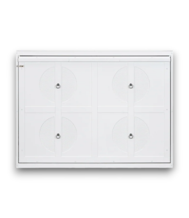 57108 White Murphy Bed (Full Size)