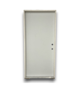 Bud's Warehouse 57109 36x80 White Primed Prehung Exterior Door