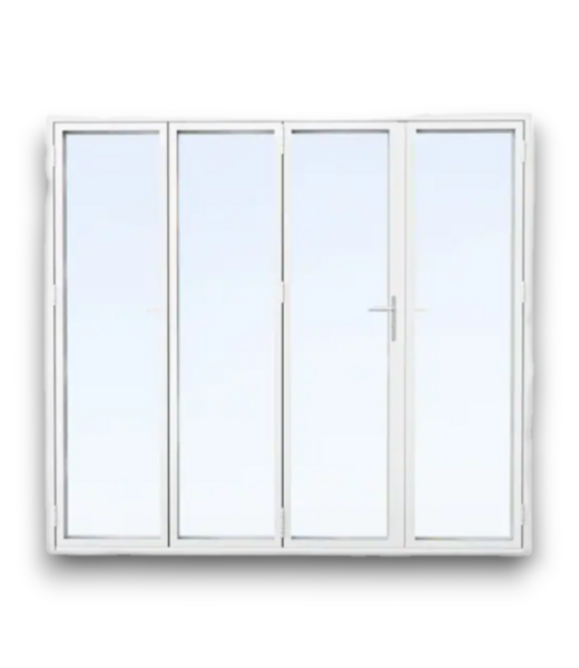 Bud's Warehouse 57120 144 X 96 White Aluminum 4-panel Patio Door