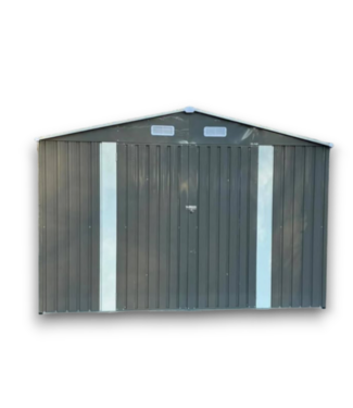 Bud's Warehouse 57121 Gray Outdoor Metal Storage Shed 10' X 14'