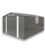 57121 Gray Outdoor Metal Storage Shed 10' X 14'