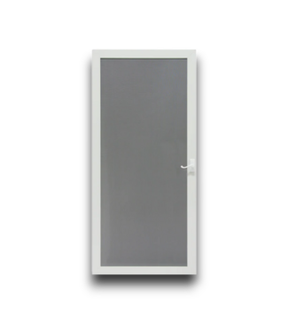 Bud's Warehouse 57123 Universal White Aluminum Screen Door 36" X 81"