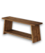 57105 Rustic Wood Tv Stand 63"