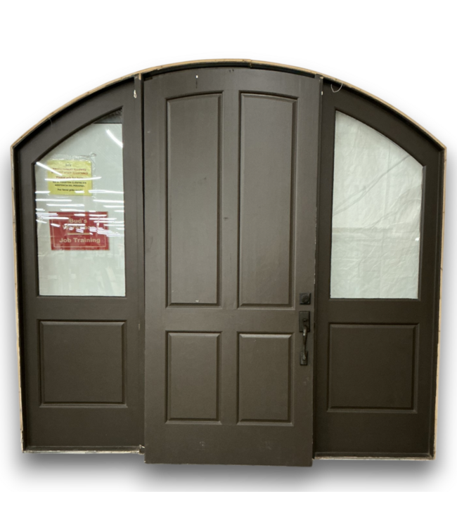 57126 41.5 X 96 4 Panel Top Arch Exterior Door Slab