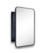 57131 Garnes Surface/recessed Mount Black Mirrored Medicine Cabinet