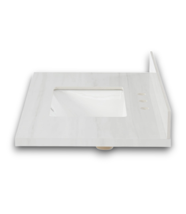 57136 Bianco Sintered Stone Sink Top 37"