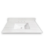 57136 Bianco Sintered Stone Sink Top 37"
