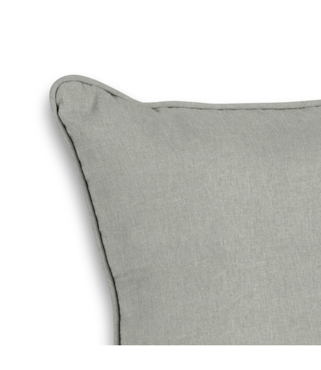 57140 Grey Solid Deep Seat Patio Chair Cushion