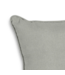 57140 Grey Solid Deep Seat Patio Chair Cushion