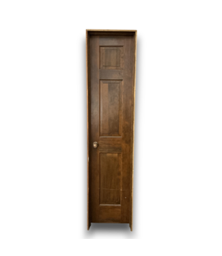 Bud's Warehouse 57142 18 X 80 Dark Brown 2 Panel Prehung Interior Door